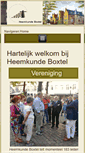Mobile Screenshot of heemkundeboxtel.nl