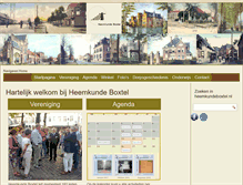 Tablet Screenshot of heemkundeboxtel.nl